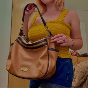 Liz Claiborne Handbag w Pockets & Zipper